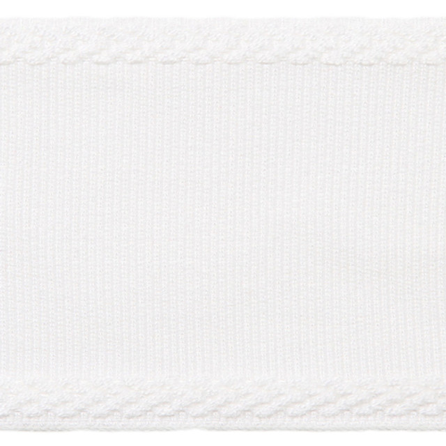 Libeco - White by Europatex Designer Fabric Designers Choice 100% Fibranne China See Sample Horizontal: N/A and Vertical: N/A 2.25 inches  - Swanky Fabrics -