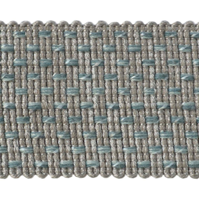 Loyal - Coastal by Europatex Designer Fabric Loyal 50% Viscose/ 50% Cotton China See Sample Horizontal: N/A and Vertical: N/A 2.00 inches  - Swanky Fabrics -
