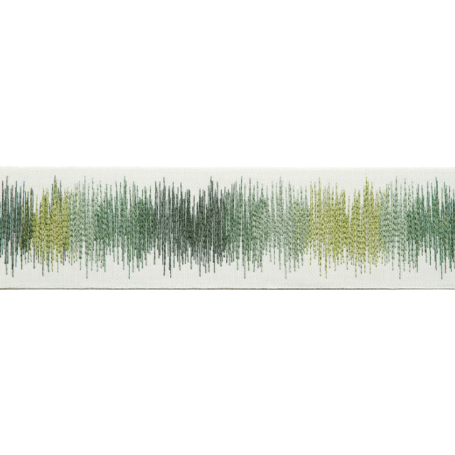 Melody - Lime by Europatex Designer Fabric Melody 100% Polyester China See Sample Horizontal: N/A and Vertical: N/A 3.00 inches  - Swanky Fabrics -