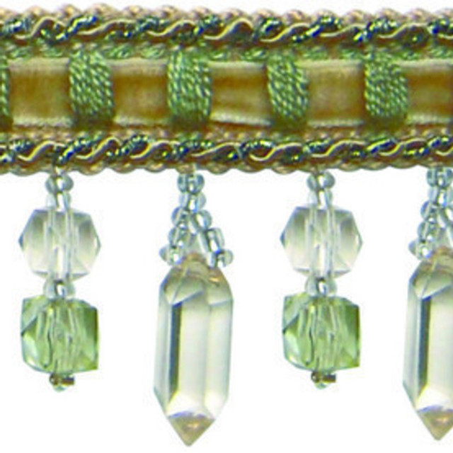 Pemberton - Beach Glass by Europatex Designer Fabric Castle 82% Acryl / 14% Polyester / 4% Cotton China See Sample Horizontal: N/A and Vertical: N/A 2.25 inches  - Swanky Fabrics -