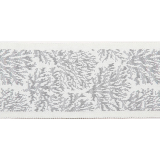 Pergola - Coral Tape - Gray by Europatex Designer Fabric Pergola 100% Solution Dyed Acrylic China See Sample Horizontal: N/A and Vertical: N/A 3.25 inches  - Swanky Fabrics -