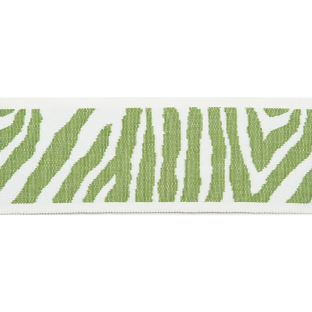 Pergola - Zebra Tape - Lime by Europatex Designer Fabric Pergola 100% Solution Dyed Acrylic China See Sample Horizontal: N/A and Vertical: N/A 3.25 inches  - Swanky Fabrics -