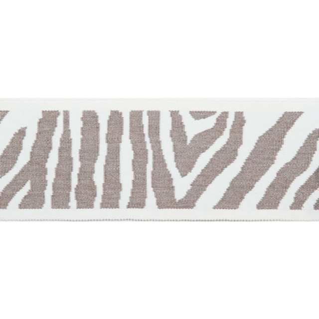 Pergola - Zebra Tape - Sand by Europatex Designer Fabric Pergola 100% Solution Dyed Acrylic China See Sample Horizontal: N/A and Vertical: N/A 3.25 inches  - Swanky Fabrics -