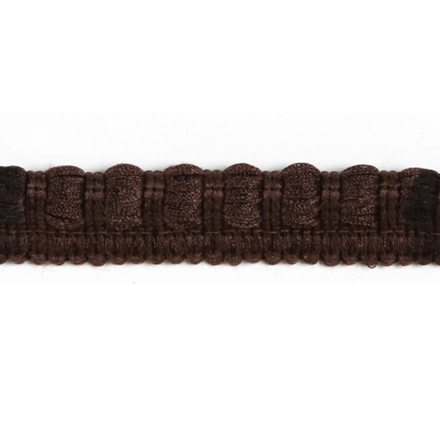 Pori - Brown by Europatex Designer Fabric Helsinki Collection 100% Polyester China See Sample Horizontal: N/A and Vertical: N/A 0.50 inches  - Swanky Fabrics -