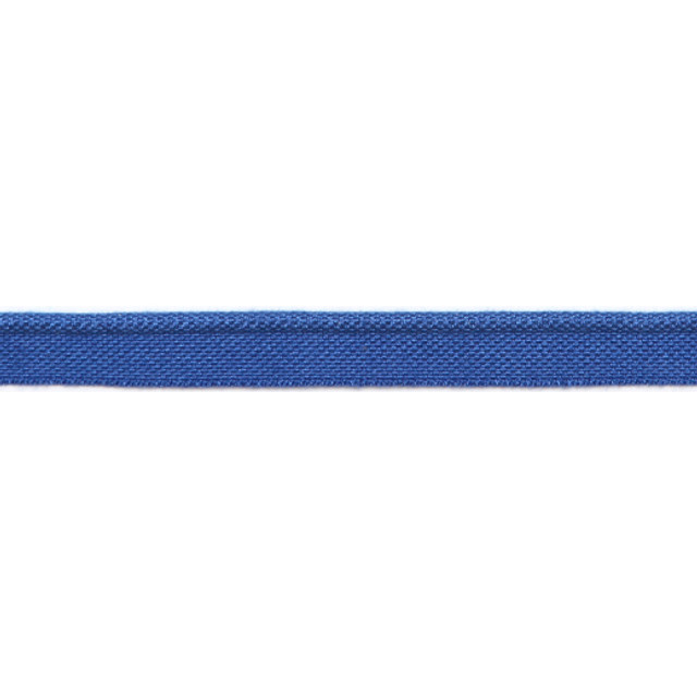 Versailles 1/8" Piping Woven Lip Cord - Cobalt by Europatex Designer Fabric Versailles 64% Rayon, 36% Cotton China See Sample Horizontal: N/A and Vertical: N/A 0.13 inches  - Swanky Fabrics -