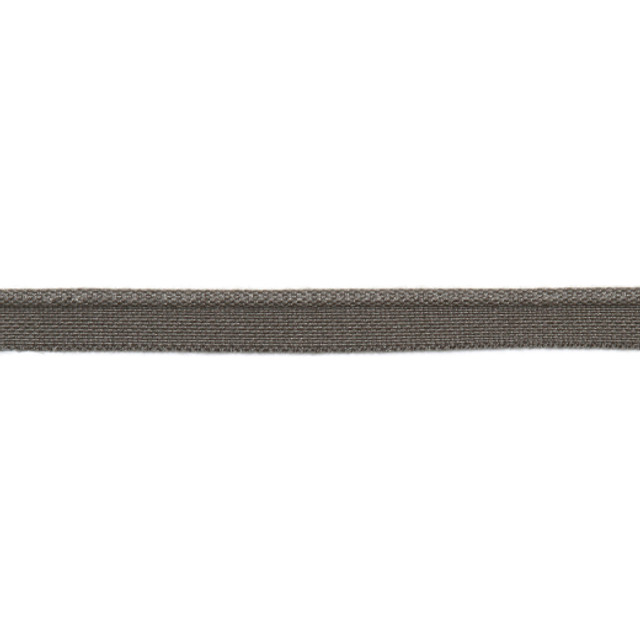 Versailles 1/8" Piping Woven Lip Cord - Graphite by Europatex Designer Fabric Versailles 64% Rayon, 36% Cotton China See Sample Horizontal: N/A and Vertical: N/A 0.13 inches  - Swanky Fabrics -