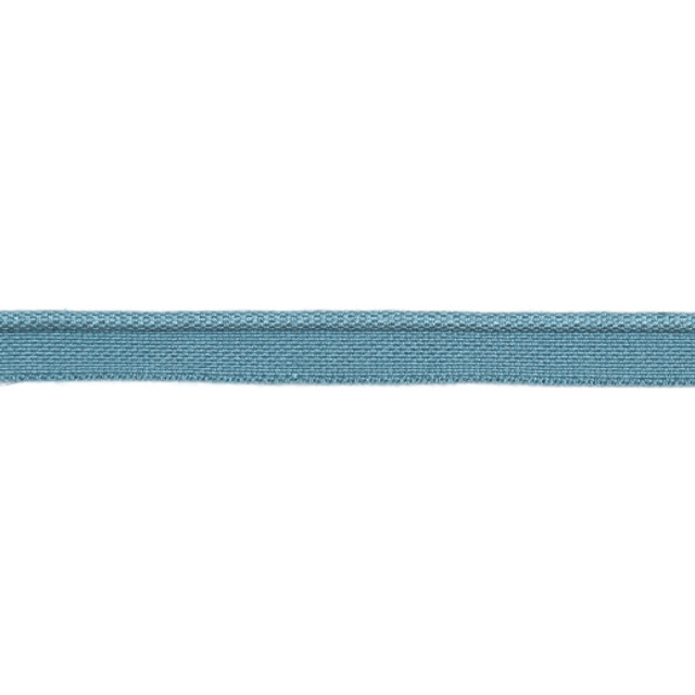 Versailles 1/8" Piping Woven Lip Cord - Teal by Europatex Designer Fabric Versailles 64% Rayon, 36% Cotton China See Sample Horizontal: N/A and Vertical: N/A 0.13 inches  - Swanky Fabrics -