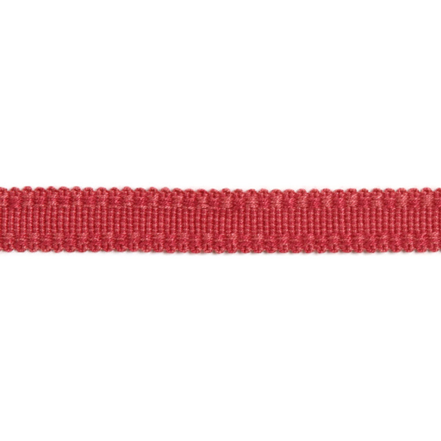 Versailles 9/16" Raised Edge Gimp - Rouge by Europatex Designer Fabric Versailles 100% Rayon China See Sample Horizontal: N/A and Vertical: N/A 0.56 inches  - Swanky Fabrics -