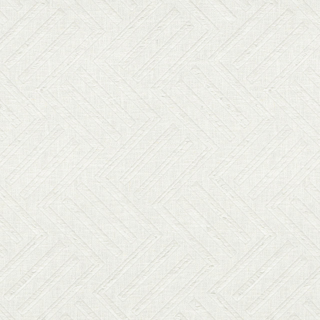 Grecco Key White 412546 by PKL Studio Designer Fabric - 78% polyester, 14% cotton, 8% linen India 40000 Horizontal: 4.5 and Vertical: 4.75 55 - Swanky Fabrics -