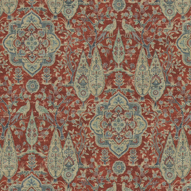 Wanderer Indienne 470560 by PKL Studio Designer Fabric - 75% cotton, 25 linen Pakistan 15000 Horizontal: 13.5 and Vertical: 25.25 54 - Swanky Fabrics -