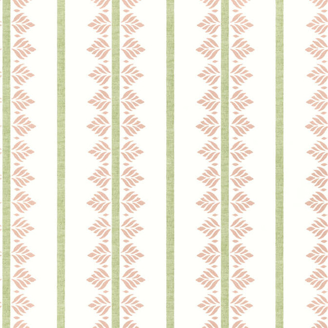 Fern Stripe Pink AT15100 by Anna French Wallpaper Anna French Wallpaper Fern Stripe Pink AT15100Wallpaper Antilles Non Woven Wallpaper UNITED STATES </p><p>Repeat: V: 6.25 27 - Fabric Carolina -