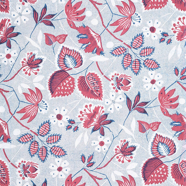 Indienne Hazel Red and Blue AT15115 by Anna French Wallpaper Anna French Wallpaper Indienne Hazel Red and Blue AT15115Wallpaper Antilles Non Woven Wallpaper UNITED STATES </p><p>Repeat: V: 25 27 - Fabric Carolina -