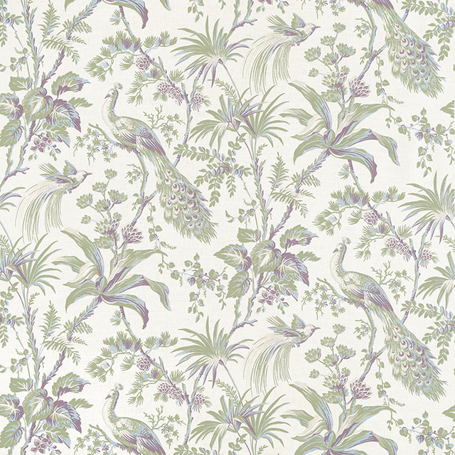 Peacock Toile Green and Plum AF57829 by Anna French Fabric Anna French Fabric Peacock Toile Green and Plum AF57829Fabric Bristol Fabric Book 55% Linen, 45% Cotton UNITED STATES </p><p>Repeat: V: 35.5 54 - Fabric Carolina - Peacock Toile Green and Plum AF57829 by Anna French Fabric Anna French Fabric Peacock Toile Green and Plum AF57829Fabric Bristol Fabric Book 55% Linen, 45% Cotton UNITED STATES </p><p>Repeat: V: 35.5 54 - Fabric Carolina -