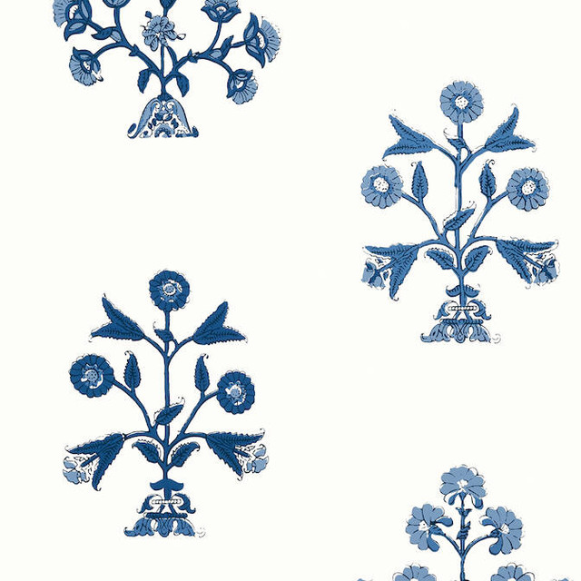 Indian Flower Blue T10665 by Thibaut Wallpaper Thibaut Wallpaper Indian Flower Blue T10665Wallpaper Ceylon Wallpaper UNITED STATES </p><p>Repeat: V: 36 27 - Fabric Carolina - Indian Flower Blue T10665 by Thibaut Wallpaper Thibaut Wallpaper Indian Flower Blue T10665Wallpaper Ceylon Wallpaper UNITED STATES </p><p>Repeat: V: 36 27 - Fabric Carolina -