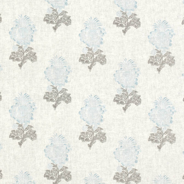 Aldith Aqua F972607 by Thibaut Fabric Thibaut Fabric Aldith Aqua F972607Fabric Chestnut Hill Fabric 55% Linen, 45% Cotton U.S.A. </p><p>Repeat: V: 12 54 - Fabric Carolina -