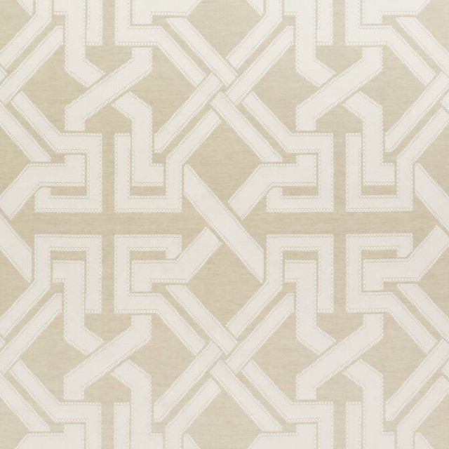 Benedetto Flax W772579 by Thibaut Fabric Thibaut Fabric Benedetto Flax W772579Fabric Chestnut Hill Fabric 52% Vis, 30% Lin, 18% Cot ITALY </p><p>Repeat: V: 15.75 54 - Fabric Carolina -