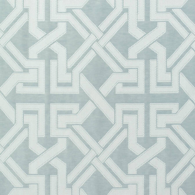 Benedetto Aqua W772580 by Thibaut Fabric Thibaut Fabric Benedetto Aqua W772580Fabric Chestnut Hill Fabric 52% Vis, 30% Lin, 18% Cot ITALY </p><p>Repeat: V: 15.75 54 - Fabric Carolina -