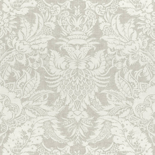 Chardonnet Damask Grey F972582 by Thibaut Fabric Thibaut Fabric Chardonnet Damask Grey F972582Fabric Chestnut Hill Fabric 60% Linen, 30% Cot, 10% Nylon UNITED KINGDOM </p><p>Repeat: V: 25.25 54 - Fabric Carolina - Chardonnet Damask Grey F972582 by Thibaut Fabric Thibaut Fabric Chardonnet Damask Grey F972582Fabric Chestnut Hill Fabric 60% Linen, 30% Cot, 10% Nylon UNITED KINGDOM </p><p>Repeat: V: 25.25 54 - Fabric Carolina -