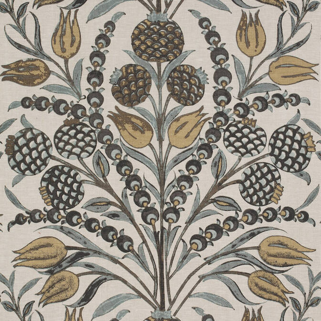 Corneila Grey and Gold F972604 by Thibaut Fabric Thibaut Fabric Corneila Grey and Gold F972604Fabric Chestnut Hill Fabric 100% Linen INDIA </p><p>Repeat: V: 24 54 - Fabric Carolina - Corneila Grey and Gold F972604 by Thibaut Fabric Thibaut Fabric Corneila Grey and Gold F972604Fabric Chestnut Hill Fabric 100% Linen INDIA </p><p>Repeat: V: 24 54 - Fabric Carolina -