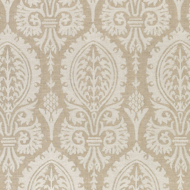 Sir Thomas Embroidery Flax W772569 by Thibaut Fabric Thibaut Fabric Sir Thomas Embroidery Flax W772569Fabric Chestnut Hill Fabric 51% Linen, 49% Viscose INDIA </p><p>Repeat: V: 23 52 - Fabric Carolina - Sir Thomas Embroidery Flax W772569 by Thibaut Fabric Thibaut Fabric Sir Thomas Embroidery Flax W772569Fabric Chestnut Hill Fabric 51% Linen, 49% Viscose INDIA </p><p>Repeat: V: 23 52 - Fabric Carolina -
