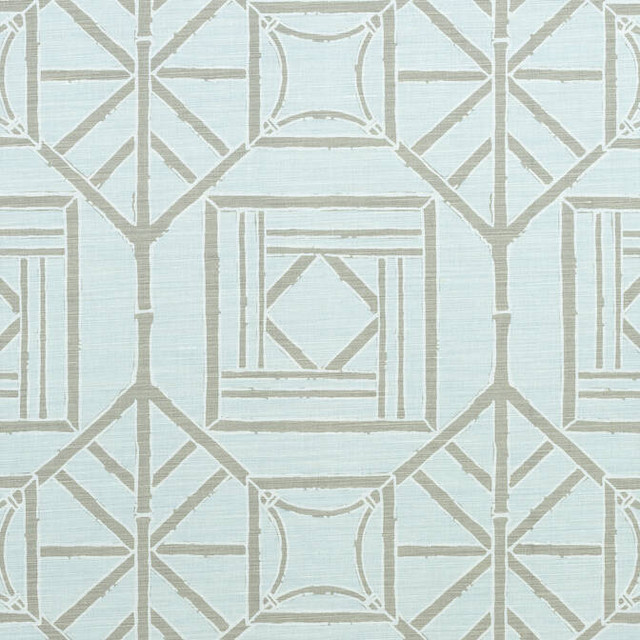 Shoji Panel Aqua F975519 by Thibaut Fabric Thibaut Fabric Shoji Panel Aqua F975519Fabric Dynasty Fabric Book 51% Linen, 49% Cotton U.S.A. </p><p>Repeat: V: 18 54 - Fabric Carolina -