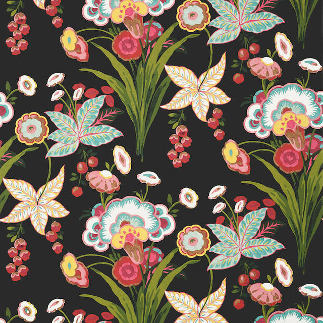 Pasadena Black T20853 by Thibaut Wallpaper Thibaut Wallpaper Pasadena Black T20853Wallpaper Eden Non Woven Wallpaper UNITED STATES </p><p>Repeat: V: 25 36 - Fabric Carolina -
