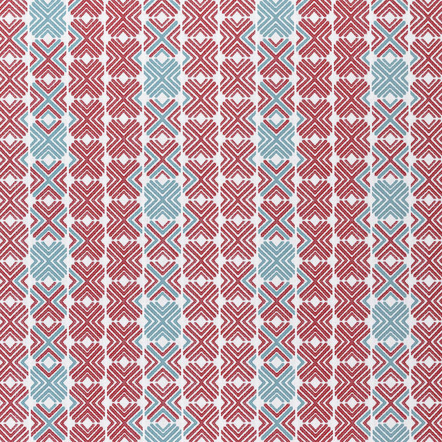 Jinx Pool and Cranberry W74681 by Thibaut Fabric Thibaut Fabric Jinx Pool and Cranberry W74681Fabric Festival 77% Poly (UV), 23% PCR Poly (UV) UNITED STATES </p><p>Repeat: V: 14.5 54 - Fabric Carolina - Jinx Pool and Cranberry W74681 by Thibaut Fabric Thibaut Fabric Jinx Pool and Cranberry W74681Fabric Festival 77% Poly (UV), 23% PCR Poly (UV) UNITED STATES </p><p>Repeat: V: 14.5 54 - Fabric Carolina -