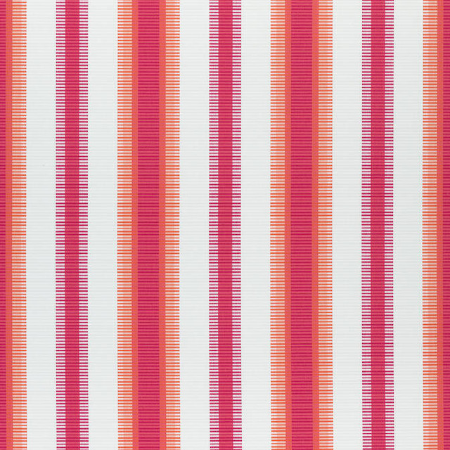 Samba Stripe Magenta and Coral W74666 by Thibaut Fabric Thibaut Fabric Samba Stripe Magenta and Coral W74666Fabric Festival 100% Polyester (UV) UNITED STATES </p><p>Repeat: V: - 54 - Fabric Carolina - Samba Stripe Magenta and Coral W74666 by Thibaut Fabric Thibaut Fabric Samba Stripe Magenta and Coral W74666Fabric Festival 100% Polyester (UV) UNITED STATES </p><p>Repeat: V: - 54 - Fabric Carolina -