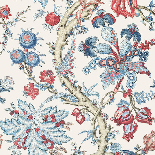Chatelain Blue and Red T10845 by Thibaut Wallpaper Thibaut Wallpaper Chatelain Blue and Red T10845Wallpaper Heritage Wallpaper UNITED STATES </p><p>Repeat: V: 27 27 - Fabric Carolina - Chatelain Blue and Red T10845 by Thibaut Wallpaper Thibaut Wallpaper Chatelain Blue and Red T10845Wallpaper Heritage Wallpaper UNITED STATES </p><p>Repeat: V: 27 27 - Fabric Carolina -