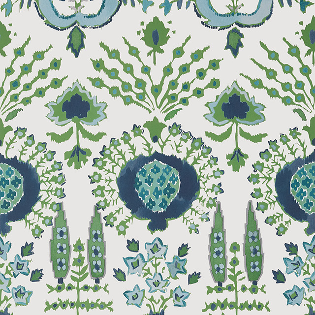 Mendoza Suzani Blue and Green on White T16240 by Thibaut Wallpaper Thibaut Wallpaper Mendoza Suzani Blue and Green on White T16240Wallpaper Kismet Non Woven Wallpaper U.S.A. </p><p>Repeat: V: 36 27 - Fabric Carolina - Mendoza Suzani Blue and Green on White T16240 by Thibaut Wallpaper Thibaut Wallpaper Mendoza Suzani Blue and Green on White T16240Wallpaper Kismet Non Woven Wallpaper U.S.A. </p><p>Repeat: V: 36 27 - Fabric Carolina -
