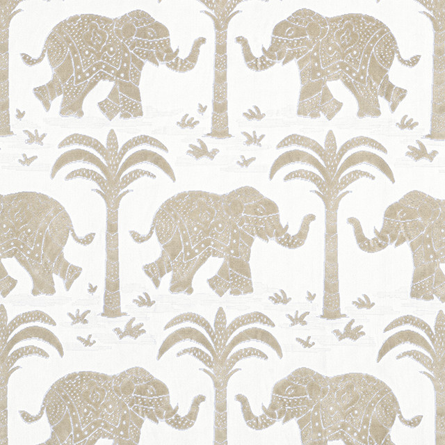 Elephant Velvet Beige W716205 by Thibaut Fabric Thibaut Fabric Elephant Velvet Beige W716205Fabric Kismet Fabric Book 100% Cotton INDIA </p><p>Repeat: V: 21.5 53 - Fabric Carolina - Elephant Velvet Beige W716205 by Thibaut Fabric Thibaut Fabric Elephant Velvet Beige W716205Fabric Kismet Fabric Book 100% Cotton INDIA </p><p>Repeat: V: 21.5 53 - Fabric Carolina -