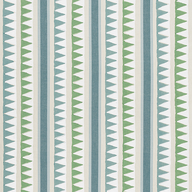 Lomita Stripe Green and Blue F916236 by Thibaut Fabric Thibaut Fabric Lomita Stripe Green and Blue F916236Fabric Kismet Fabric Book 100% Cotton INDIA </p><p>Repeat: V: 7 53 - Fabric Carolina - Lomita Stripe Green and Blue F916236 by Thibaut Fabric Thibaut Fabric Lomita Stripe Green and Blue F916236Fabric Kismet Fabric Book 100% Cotton INDIA </p><p>Repeat: V: 7 53 - Fabric Carolina -