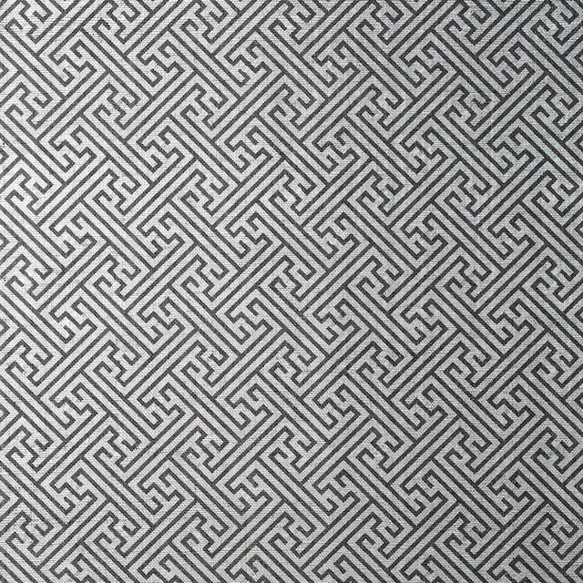 Charlotte Raffia Black and Metallic Silver AT9842 by Anna French Wallpaper Anna French Wallpaper Charlotte Raffia Black and Metallic Silver AT9842Wallpaper Nara Raffia KOREA </p><p>Repeat: V: 5 36 - Fabric Carolina -