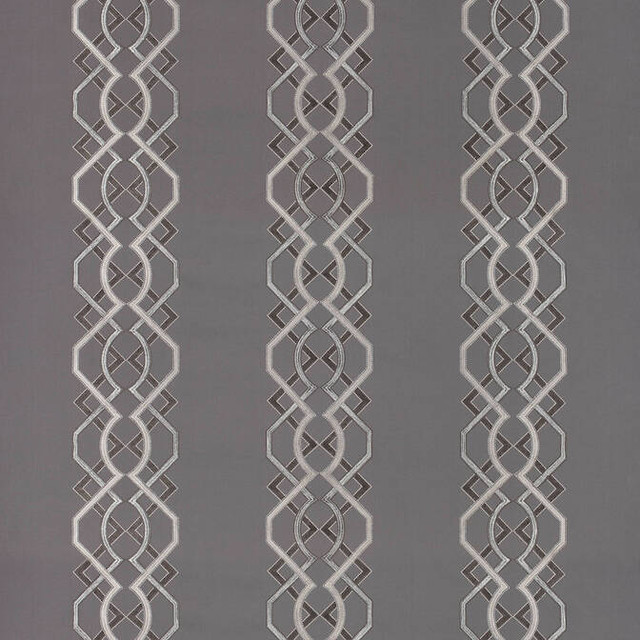 Bergman Embroidery Charcoal AW9128 by Anna French Fabric Anna French Fabric Bergman Embroidery Charcoal AW9128Fabric Natural Glimmer 100% Cot/EMB: 100% RayonLurex INDIA </p><p>Repeat: V: 15.25 52 - Fabric Carolina - Bergman Embroidery Charcoal AW9128 by Anna French Fabric Anna French Fabric Bergman Embroidery Charcoal AW9128Fabric Natural Glimmer 100% Cot/EMB: 100% RayonLurex INDIA </p><p>Repeat: V: 15.25 52 - Fabric Carolina -