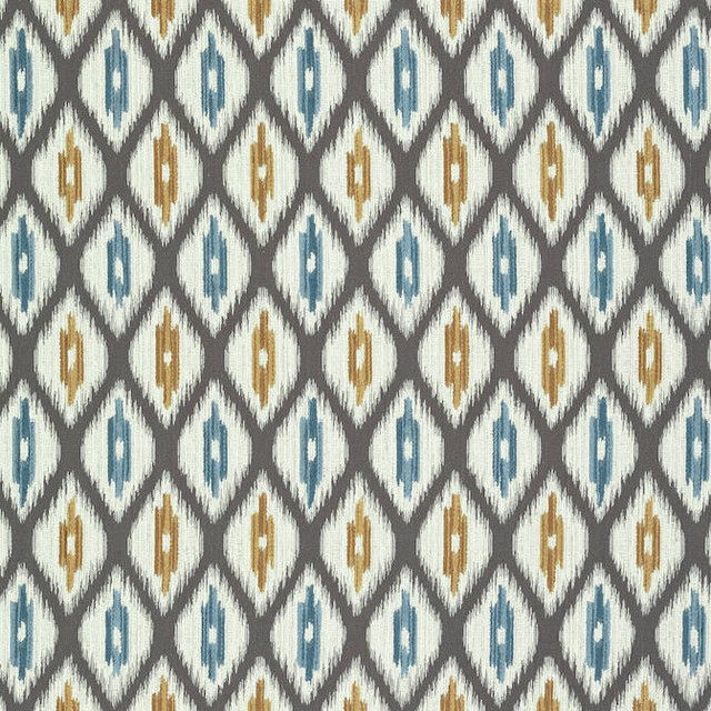 Rajah Charcoal W73364 by Thibaut Fabric Thibaut Fabric Rajah Charcoal W73364Fabric Nomad 51%Poly,29%Ray,17%Cot,3%Flx-AB U.S.A. </p><p>Repeat: V: 14.25 54 - Fabric Carolina - Rajah Charcoal W73364 by Thibaut Fabric Thibaut Fabric Rajah Charcoal W73364Fabric Nomad 51%Poly,29%Ray,17%Cot,3%Flx-AB U.S.A. </p><p>Repeat: V: 14.25 54 - Fabric Carolina -