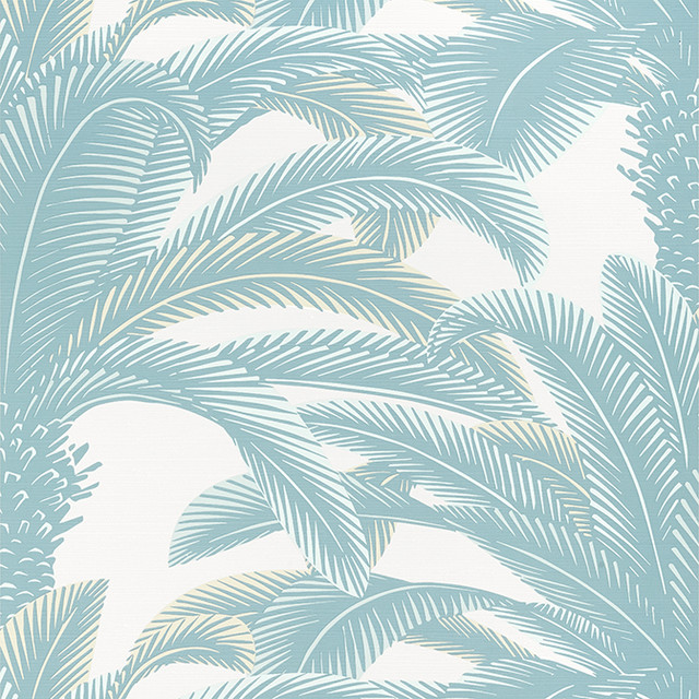 Queen Palm Spa Blue T13909 by Thibaut Wallpaper Thibaut Wallpaper Queen Palm Spa Blue T13909Wallpaper Palm Grove Non-Woven Vinyl Wallpaper U.S.A. </p><p>Repeat: V: 25 27 - Fabric Carolina - Queen Palm Spa Blue T13909 by Thibaut Wallpaper Thibaut Wallpaper Queen Palm Spa Blue T13909Wallpaper Palm Grove Non-Woven Vinyl Wallpaper U.S.A. </p><p>Repeat: V: 25 27 - Fabric Carolina -