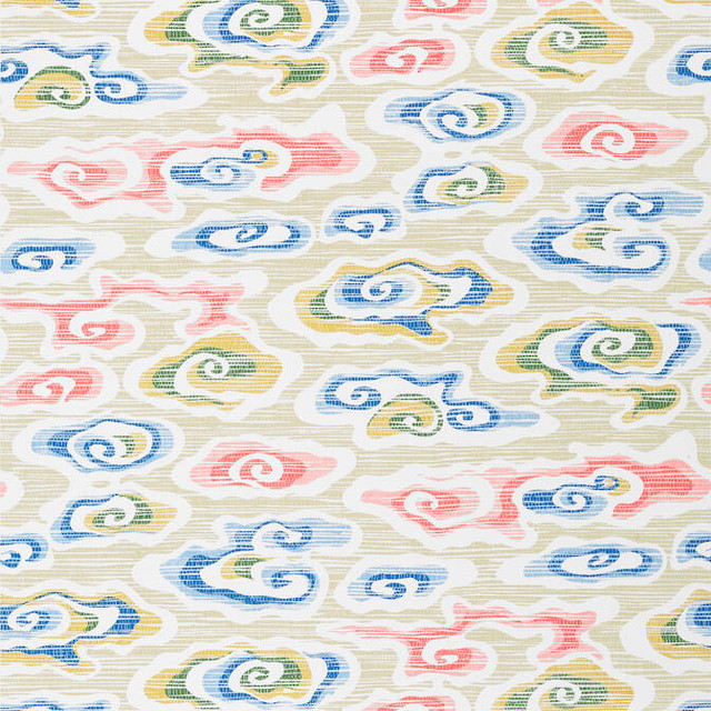 Clear Clouds Multi T13319 by Thibaut Wallpaper Thibaut Wallpaper Clear Clouds Multi T13319Wallpaper Pavilion Non-Woven Vinyl Wallpaper UNITED STATES </p><p>Repeat: V: 25.25 27 - Fabric Carolina -
