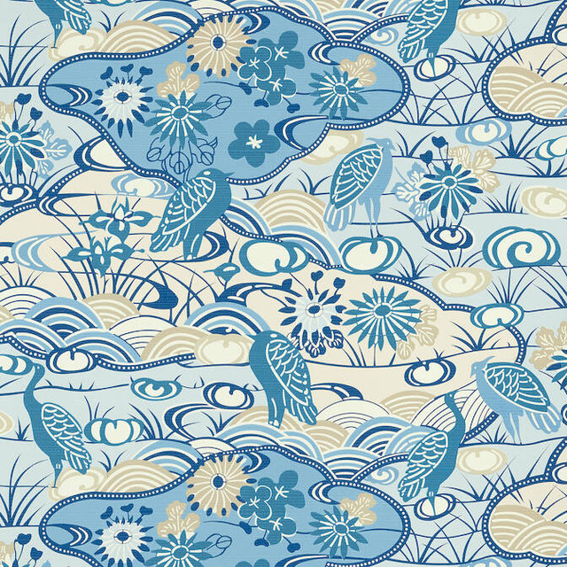 Heron Stream Blue T13332 by Thibaut Wallpaper Thibaut Wallpaper Heron Stream Blue T13332Wallpaper Pavilion Non-Woven Vinyl Wallpaper UNITED STATES </p><p>Repeat: V: 21 27 - Fabric Carolina - Heron Stream Blue T13332 by Thibaut Wallpaper Thibaut Wallpaper Heron Stream Blue T13332Wallpaper Pavilion Non-Woven Vinyl Wallpaper UNITED STATES </p><p>Repeat: V: 21 27 - Fabric Carolina -