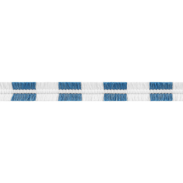 Easton Fringe Island Blue E81864 by Thibaut Fabric Thibaut Fabric Easton Fringe Island Blue E81864Fabric Tapes & Trims Vol. 4 100% Solution Dyed Polyester UNITED KINGDOM </p><p>Repeat: V: 2 0.875 - Fabric Carolina -