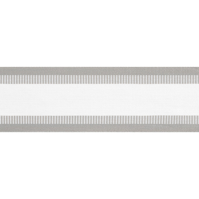 Nordia Tape Sterling E81858 by Thibaut Fabric Thibaut Fabric Nordia Tape Sterling E81858Fabric Tapes & Trims Vol. 4 100% Solution Dyed Polyester UNITED KINGDOM </p><p>Repeat: V: - 2.75 - Fabric Carolina -