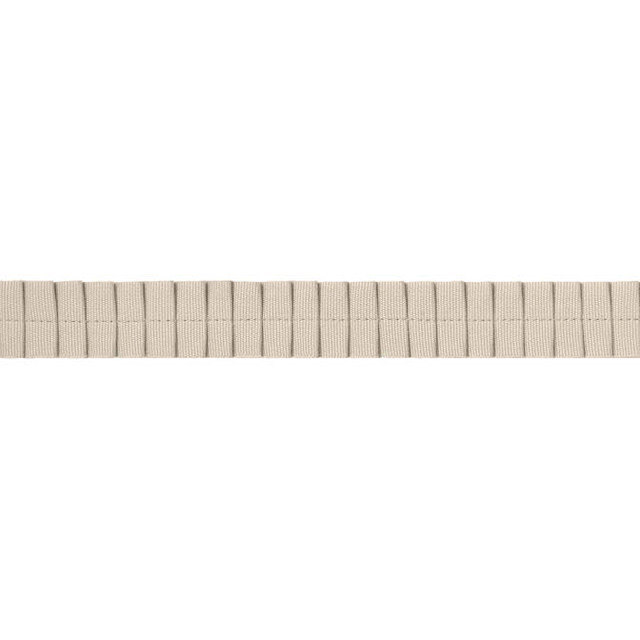 Pleated Tape Linen E12067 by Thibaut Fabric Thibaut Fabric Pleated Tape Linen E12067Fabric Tapes & Trims Volume 1 100% Cotton INDIA </p><p>Repeat: V: 0.37 0.87 - Fabric Carolina -