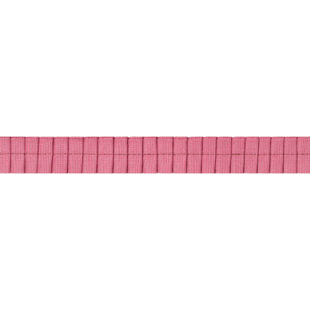 Pleated Tape Peony E12073 by Thibaut Fabric Thibaut Fabric Pleated Tape Peony E12073Fabric Tapes & Trims Volume 1 100% Cotton INDIA </p><p>Repeat: V: 0.37 0.87 - Fabric Carolina -