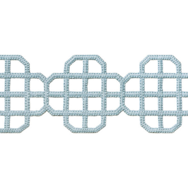 Fret Applique Powder E12266 by Thibaut Fabric Thibaut Fabric Fret Applique Powder E12266Fabric Tapes & Trims Volume 3 100% Polyester INDIA </p><p>Repeat: V: 3.25 3.5 - Fabric Carolina - Fret Applique Powder E12266 by Thibaut Fabric Thibaut Fabric Fret Applique Powder E12266Fabric Tapes & Trims Volume 3 100% Polyester INDIA </p><p>Repeat: V: 3.25 3.5 - Fabric Carolina -
