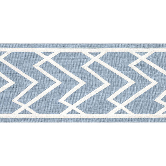 Summit Applique Tape Sky E12213 by Thibaut Fabric Thibaut Fabric Summit Applique Tape Sky E12213Fabric Tapes & Trims Volume 3 75% Linen, 25% Polyester INDIA </p><p>Repeat: V: 2.5 4 - Fabric Carolina - Summit Applique Tape Sky E12213 by Thibaut Fabric Thibaut Fabric Summit Applique Tape Sky E12213Fabric Tapes & Trims Volume 3 75% Linen, 25% Polyester INDIA </p><p>Repeat: V: 2.5 4 - Fabric Carolina -