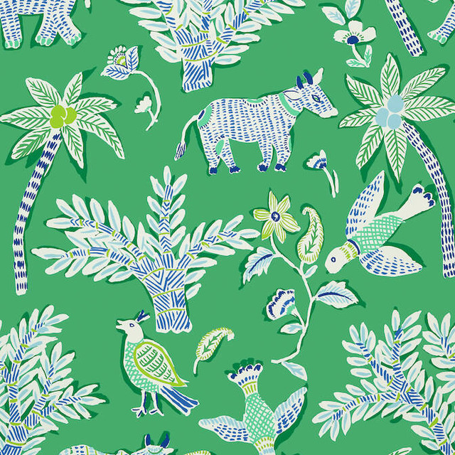 Goa Green T88721 by Thibaut Wallpaper Thibaut Wallpaper Goa Green T88721Wallpaper Trade Routes Wallpaper U.S.A. </p><p>Repeat: V: 36 27 - Fabric Carolina - Goa Green T88721 by Thibaut Wallpaper Thibaut Wallpaper Goa Green T88721Wallpaper Trade Routes Wallpaper U.S.A. </p><p>Repeat: V: 36 27 - Fabric Carolina -