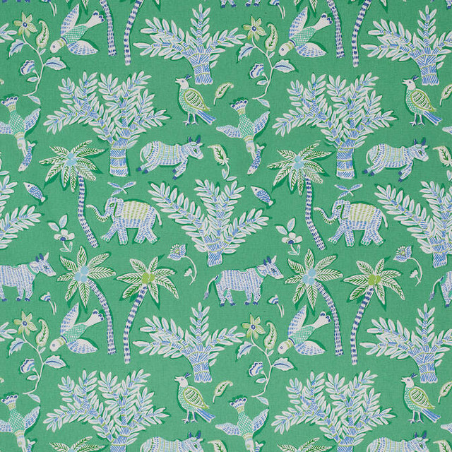 Goa Green F988721 by Thibaut Fabric Thibaut Fabric Goa Green F988721Fabric Trade Routes Fabric Book 60% Linen, 30% Cot, 10% Nylon UNITED KINGDOM </p><p>Repeat: V: 36 54 - Fabric Carolina -