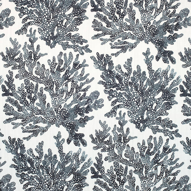 Marine Coral Black F910123 by Thibaut Fabric Thibaut Fabric Marine Coral Black F910123Fabric Tropics Fabric Book 90% Cotton, 10% Linen U.S.A. </p><p>Repeat: V: 25.25 54 - Fabric Carolina - Marine Coral Black F910123 by Thibaut Fabric Thibaut Fabric Marine Coral Black F910123Fabric Tropics Fabric Book 90% Cotton, 10% Linen U.S.A. </p><p>Repeat: V: 25.25 54 - Fabric Carolina -