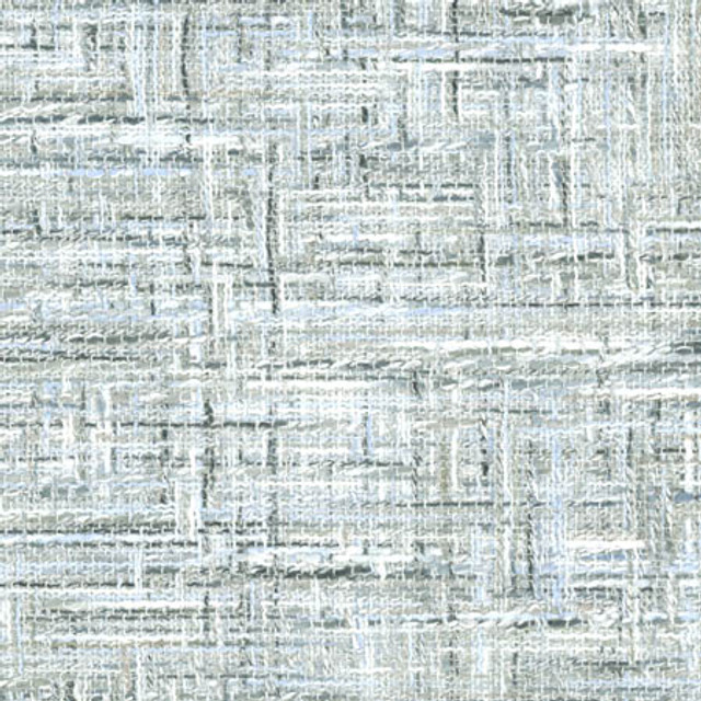 Screen Porch Arctic Blue by Carole Designer Fabric Abode 79% Polyester, 21% Rayon India 51,000 Wyzenbeek Double Rubs 12 1/4" V, 6 7/8" H 55" - Swanky Fabrics -