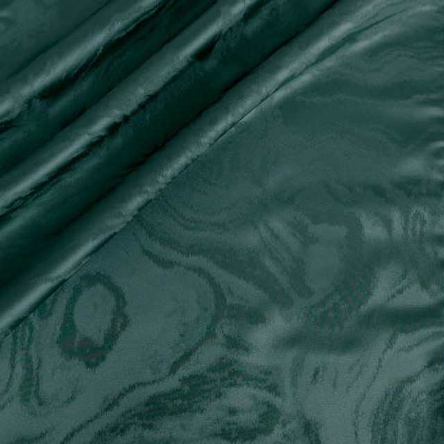 Sea And Smoke Peacock by Carole Designer Fabric Brilliance 100% Polyester India 14 1/4" V, 18 5/8" H 55.5" - Swanky Fabrics -