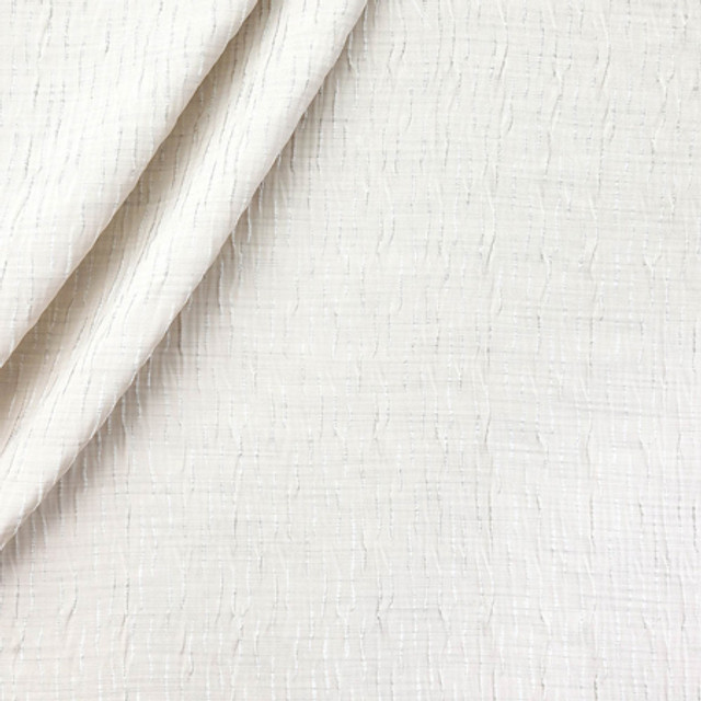 Like Lightning Antique White by Carole Designer Fabric Fearless 100% Polyester India 6" V, 3 3/8" H 53.75" - Swanky Fabrics -